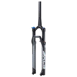 MabsSi Parti di ricambio Forcella Ammortizzata per Mountain Bike, Ammortizzatore Bicicletta, 27, 5 / 29 Pollici, Forcella Anteriore in Lega di Magnesio, Tubo Dritto / Tubo Conico(Size:29 Inches, Color:Blocco REMOTO)