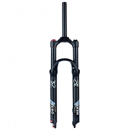 Auoiuoy Parti di ricambio Forcella da Bicicletta 26 27, 5 29 Pollici Forcella Ammortizzata MTB Forcella Anteriore per Mountain Bike con Regolazione dello Smorzamento, Corsa 120mm 9mmQR, Tapered Line, A-26inch