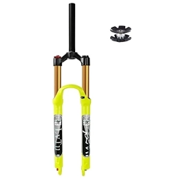 MabsSi Forcelle per mountain bike Forcella di sospensione per mountain bike da 26 27, 5 cm, 29 pollici, 130 mm, tubo diritto 1-1 / 8 / tubo conico, freno a disco per bicicletta, forcella pneumatica (dimensioni: 29 pollici, colore: blocco