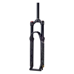 TYXTYX Forcelle per mountain bike Forcella Mountain Bike 26 27, 5 Forcelle Ammortizzate MTB Lega Leggera Air System Travel: 120mm - Nero