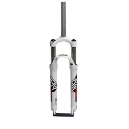Foot Care Forcelle per mountain bike Forcella Mountain Bike Forcelle Downhill 24 Pollici, Escursione 100mm MTB Air Fork Tubo Dritto, Forcelle Ammortizzate Ultraleggere Forcelle Anteriori XC / AM / FR Ciclismo A, 24inch