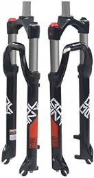 LIRONGXILY Forcelle per mountain bike Forcella MTB Forcella per biciclette 26 pollici Bicycle Suspension Fork, Bike Forks MTB Forcella di sospensione dell'aria, Forchetta di sospensione a molla mountain bike grassa Forcella di sospensione