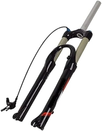 SJPQZDDM Parti di ricambio Forcella Per Mountain Bike Forcella a sospensione in lega di alluminio, 26 pollici Sospensione Bicycle MTB Fork Forchetta for mountain bike, V- freno, 100mm Viaggi Mountain Forcella Anteriore