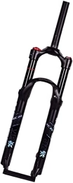 SJPQZDDM Forcelle per mountain bike Forcella Per Mountain Bike Viaggio 120mm 26, 27.5 pollici Materiale in lega di alluminio MTB Bicycle Suspension Fork Snow Bike Bike Fork Mountain Forcella Anteriore ( Color : Black , Size : 27.5 inch )