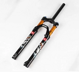 SHAOZI Forcelle per mountain bike Forcella Pneumatica Forcella Anteriore Mountain Bike Forcella Pneumatica 26 / 27.5 / 29 Forcella Anteriore Blocco Chiusura Spalla Camera d'Aria Nero Interno 29 Tubo in Oro Nero