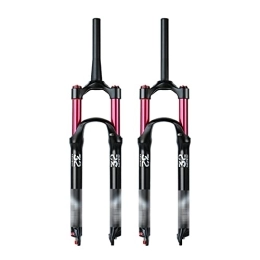 Flyafish Parti di ricambio Forcella pneumatica per bicicletta Mountain front fork in lega di alluminio in lega di montagna mountain bike a forchetta a forcella 12 0MM 26 27.5 29 Forcella anteriore della mountain bike in lega di