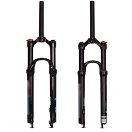 YXZQ Forcelle per mountain bike Forchetta anteriore della bicicletta Forchetta di sospensione MTB. Forchetta per biciclette Air 26 / 27.5 / 29 pollice in lega di alluminio Air Dritto a rilascio rapido Forks per accessori per bicicle