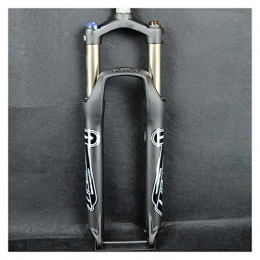 LXH-SH Forcelle per mountain bike Forchetta della bici Bicicletta da bicicletta da 26 pollici Mountain Bicycle Forks Fork 26 "Sospensione Bike Cycling MTB Fork Guida forcella Contorl Alloy Disc Olio freno 9 mm QR ( Color : Black )
