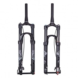 WATPET Parti di ricambio Forchette di sospensione della bicicletta 29 Cono Barile Axis Control Mountain Bike Forcella anteriore Forcella Magnesio Air Air Fork Bloccabile Blocchi Forcella anteriore assorbente Stettore conico e