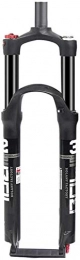 MGE Parti di ricambio Forks Sospensione, for attenuato Ruote in Lega di Alluminio MTB Bike Suspension Forte Struttura Frontale Bici Accessori Nero 26 Pollici (Color : Black-26 Inches)