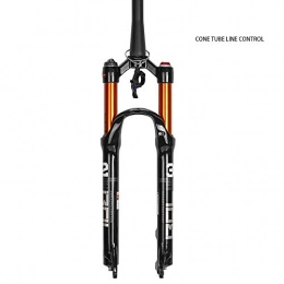 GAOZ Forcelle per mountain bike GAOZ MTB Forcella Ad Aria (26Pollici / 27, 5 Pollici / 29 Pollici) Bicicletta Sospensione Forcella Lega di Magnesio Anteriore Forcelle Itinerario 100 mm, ASSE Cuore 9 mm