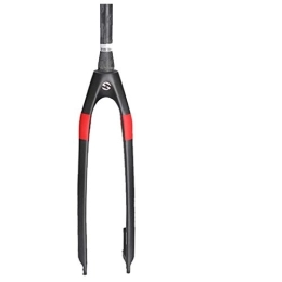 HaushaltKuche Forcelle per mountain bike HaushaltKuche Forcelle 26 / 27.5 / 29er Bike Mountain Bike Carbon FORK1-1 / 8 MTB Bicycle Rigido Rigido Disc Brew Bicycle Sosponson Fork (Color : Red 29)