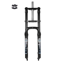 HerfsT Forcella MTB Fat Bike da 20/26 Pollici Pneumatico da 4.0 Pollici Forcella Ammortizzata da Neve/Spiaggia in Discesa Viaggio 160mm per Mountain Bike BMX E-Bike