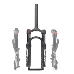 HYQW Parti di ricambio HYQW Forcella Anteriore con Sospensione 20 Pollici Forcella Pneumatica per Mountain Bike Freno a Disco in Lega di Alluminio 100MM Blocco Spalla a Sgancio Rapido, Corsa 80MM, Black