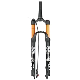 ITOSUI Forcelle per mountain bike ITOSUI 26 27, 5 29 Pollici MTB Forcella pneumatica da Viaggio 120mm Forcelle Anteriori per Mountain Bike 1-1 / 2" Tubo Conico Controllo Linea Freno a Disco QR 9 * 100mm Magnesio + Lega di Alluminio