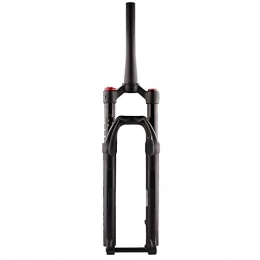 JIE KE Forcelle per mountain bike JIE KE Forcella Ammortizzata 27, 5 29. MTB. Sospensioni forchette Air Fork Mountain Bike Bock Fork Alloy Lega di Alluminio Disc Viaggio del Freno 130mm Nero (Size : 26 Inches)