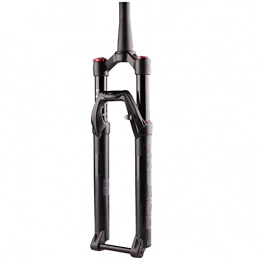 JIE KE Forcelle per mountain bike JIE KE Forcella Ammortizzata Anteriore Fat Tire MTB 27, 5 Pollici da 29 Pollici, Rebound Regola Il Tubo Conico 28.6mm QR 15mm Travel 130mm Mountain Bike Forks Lega di Alluminio