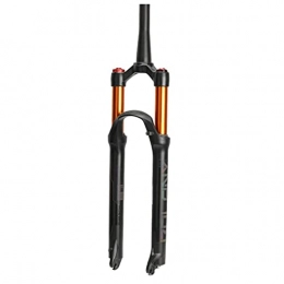 JIE KE Forcelle per mountain bike JIE KE Forcella Ammortizzata Anteriore Fat Tire MTB. Air Bicycle Air Fork Regolazione di Rimbalzo 26 / 27.5 / 29 Blocco Blocco Dritto Forchetta di Montagna conica per Accessori per Bici