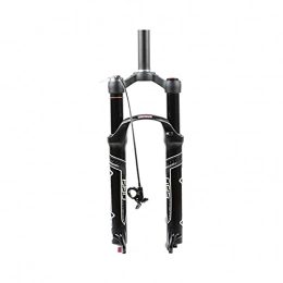 JIE KE Parti di ricambio JIE KE Forcella Ammortizzata Mountain Bike Suspension Fork Smorzamento Regolabile Tubo Dritto / Canale Spinale Air Air Pressure Forchetta Rebound Regound QR. Blocca Il Controllo del Filo Ultraleggero