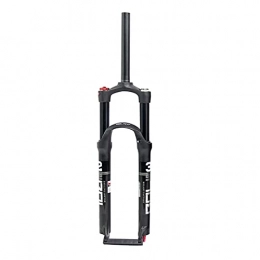 JIE KE Forcelle per mountain bike JIE KE Forcella Ammortizzata MTB. Forcella di Sospensione 27.5"1-1 / 8" Lega di Alluminio 28, 6 mm Tubo Dritto Mountain Cycling Disc Disco Freno a Spalla di Controllo Travel 100mm