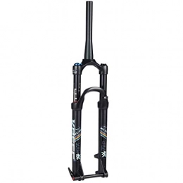 JZAMQ Forcelle per mountain bike JZAMQ 26 1-1 / 8 Forcella Ammortizzata, Regolazione dello Smorzamento del Freno A Disco Cono in Lega di Alluminio MTB Mountain Bike 100 Mm Parti della Bicicletta in Bianco E Nero (Colore: Bianco,