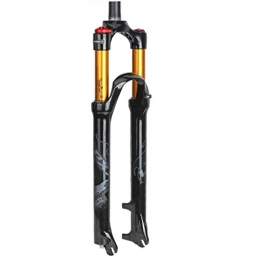 JZAMQ Forcelle per mountain bike JZAMQ Forcella Ammortizzata per Mountain Bike, 1-1 / 8 'Leggera in Lega di Magnesio MTB Bici Forcella A Gas Controllo Spalla 100 Mm Parti di Biciclette (Dimensioni: 26 Pollici)