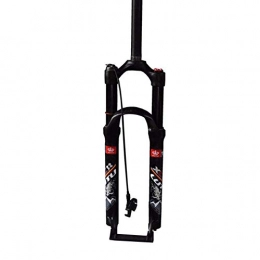 JZAMQ Forcelle per mountain bike JZAMQ Forcella Ammortizzata per Mountain Bike da 26 Pollici, 1-1 / 8 'Leggera in Lega di Alluminio MTB Controllo della Spalla per Bicicletta Distanza di Viaggio: 120 Mm Parti di Biciclette (Dimen