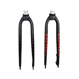 L.BAN Parti di ricambio L.BAN Forcella Ammortizzata per Bicicletta Forcella Dura 26 / 27, 5 / 29"Alluminio Mountain MTB Bicicletta da Strada Forcella Dura per Freno a Disco, Nero-29