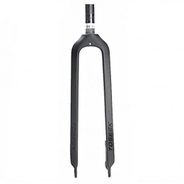 LITOSM Forcelle per mountain bike LITOSM Forcella MTB 26, Bicycle Suspension Fork Forcella del Mountain Bike in Fibra di Carbonio Matte 3K 1-1 / 8"Freno a Disco Rigido MTB Bicycle Forks 26 / 27.5 / 29er Tubo Dritto 28, 6mm (Color : 26ER)