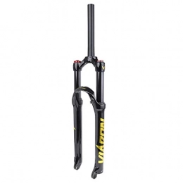 LJYY Forcelle per mountain bike LJYY Forcella per Mountain Bike 27, 5 / 29 Pollici Forcella pneumatica Diritta 1-1 / 8"Bicicletta QR Comando Manuale Corsa 100 mm MTB