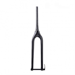 LQCHH Forcelle per mountain bike LQCHH 29er Carbon Mountain Bike Forcella Rigida T800 Carbon Disc Freno Freno Conico MTB Bicycle Fork 100 * 15mm Thru Axle Forks (Color : UD Glossy)