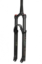 LSRRYD Forcelle per mountain bike LSRRYD Ammortizzatore MTB Bicycle Fork Air Supension 26 / 27.5 / 29er Regound Regound ABS Blocco ABS Straight / Tapered Travel 100mm Mountain Bike Fork (Color : 27.5er Tapered Hand)