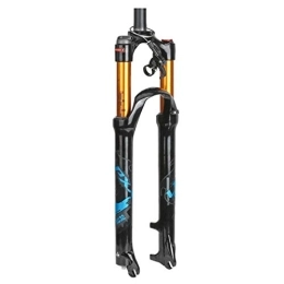 LSRRYD Parti di ricambio LSRRYD Forcella Anteriore Bicicletta 26 27, 5 29 Po Forcella Ammortizzata Mountain Bike 32 Ammortizzatore Ad Aria MTB XC Steerer Dritto 1-1 / 8 Corsa 100mm Freno Disco QR HL / RL