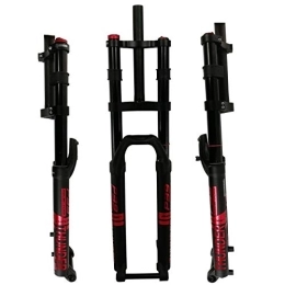 LSRRYD Forcelle per mountain bike LSRRYD Forcella Mountain Bike Forcella Ammortizzata in Discesa 27, 5" 29po Bicicletta Forcella Pneumatica 32 MTB DH 1-1 / 8 Cannotto Dritto Corsa 160mm Perno Passante 15mm Blocco Manuale