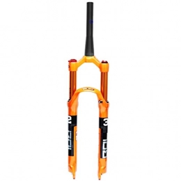 LSRRYD MTB Forcella Anteriore Bici 26 27,5 29 Pollici Ammortizzatore Ad Aria Forcella Ammortizzata per Bicicletta Tubo Diritto/Cono Spalla/Telecomando Freno Disco Corsa 100mm QR 9mm