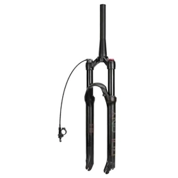 LvTu Parti di ricambio LvTu 26 / 27.5 / 29 Aria Forcella Ammortizzata MTB, Tubo Diritto / Rastremato QR 9mm 120mm Viaggio Forcella Mountain Bike (Blocco Manuale / Blocco Remoto) (Color : D, Size : 29 inch)