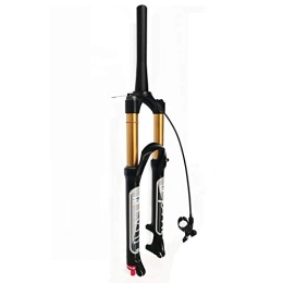 LvTu Forcelle per mountain bike LvTu 26 27, 5 29 Pollici Mountain Bike Forcella Pneumatica Sospensione MTB, 120mm Viaggio Regolazione del Ritorno Bicicletta Forcella Anteriore per 1.5-2.45" Pneumatico