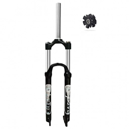 LvTu Forcelle per mountain bike LvTu Bicicletta 26 27, 5 29 Pollici Forcella Anteriore per Mountain Bike, 1-1 / 8" Tubo Dritto Forcella Ammortizzata MTB QR da 9mm Ammortizzatore Meccanico Idraulico a Molla (Size : 26)