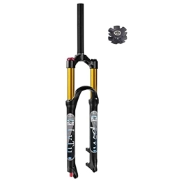 LvTu Forcelle per mountain bike LvTu Bicicletta Forcella Ammortizzata ad Aria MTB 26 27.5 29 Pollici Viaggio 140mm, Regolazione del Rimbalzo 1-1 / 8" Tubo Dritto / rastremato QR 9mm Ultraleggero Blocco Manuale / remoto Mountain Bike Force