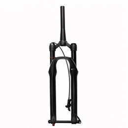 LvTu Forcelle per mountain bike LvTu Forcella Anteriore Bici MTB DH 27. 5 Pollici Tubo Affusolato 120mm Viaggio, Mountain Bike Forcella Ammortizzata AM Perno Passante Forchette 15x110mm Blocco Remoto