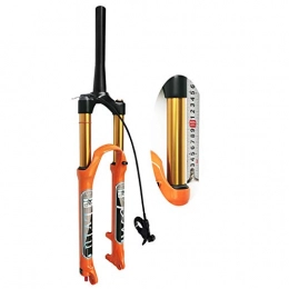 LvTu Forcelle per mountain bike LvTu Lega di Magnesio XC Bicicletta Aria Forcelle Ammortizzate MTB 26 / 27, 5 / 29 Pollici, Viaggio 140mm Mountain Bike Forcella Anteriore Freno a Disco Ammortizzatore