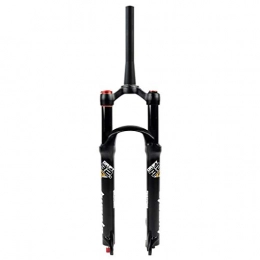 LvTu Forcelle per mountain bike LvTu Mountain Bike Forcella Ammortizzata 26 / 27, 5 / 29 Pollici, 160 MM Viaggio Lega di Magnesio Smorzamento Regolabile MTB Forcella Anteriore (Color : Tapered-Manual Lockout, Size : 26 inch)