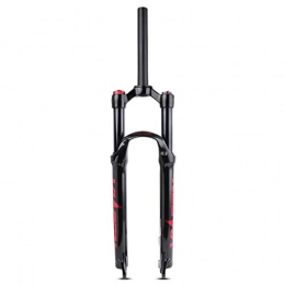 LvTu Parti di ricambio LvTu Mountain Bike Forcella Anteriore MTB 26 27, 5 29 Pollici, FKA-201 1-1 / 8 Ultraleggero Blocco Manuale Lega di Alluminio Bicicletta Forcelle Pneumatiche (Color : Red, Size : 26 inch)