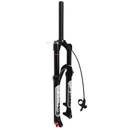 LvTu Forcelle per mountain bike LvTu Mountain Bike Forcella MTB Air 26 / 27, 5 / 29 Pollici Lega di Alluminio 140mm Viaggio Smorzamento Regolabile Forcella Sospensione Bicicletta Nero