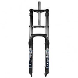 LvTu Forcelle per mountain bike LvTu MTB Forcella Fat Bike 26 4.0 Pollici Pneumatico, 1-1 / 8 Freno a Disco Discesa Forcella ad Aria 160mm Viaggio per Mountain Bike E-Bike BMX Forcelle Ammortizzate