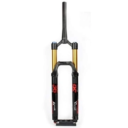 LvTu Forcelle per mountain bike LvTu MTB Forcella Fork 27, 5 29 Pollici, Perno Passante 15x110mm DH Discesa Aria Forcelle Ammortizzate Viaggio 160mm per Mountain Bike (Color : Gold Inner Tube, Size : 29 inch)