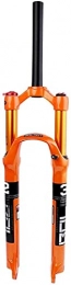 LXNQG Forcelle per mountain bike LXNQG 26 / 27.5 / 29 Viaggio 120mm Air Suspension Fork, Rebound Regol 1 1 / 8 Tube Dritto QR 9mm RL HL XC AM Ultralight Mountain Bike Forks (Color: Orange-A, Dimensioni: 29in)