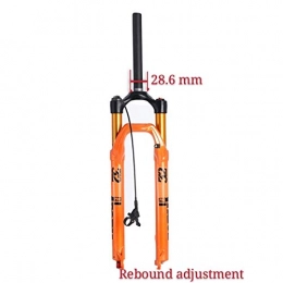 lxxiulirzeu Parti di ricambio lxxiulirzeu 2019 New Bicycle Air Fork 26 / 27.5 / 29ER MTB Mountain Bike Suspension Air Resilience Bike Fork 120mm Traver Axle 9 * 100mm (Color : Orange)