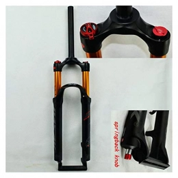 lxxiulirzeu Parti di ricambio lxxiulirzeu MTB Mountain Bike Bike Air Fork 26"27.5" 29 Pollici ER 1-1 / 8"Sospensioni Forcelle a Sospensione Gas Residenza Olio Damping Linea Lock Block Freno a Disco (Color : 26HL Matte Spring)