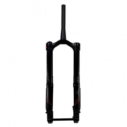 lxxiulirzeu Parti di ricambio lxxiulirzeu MTB Moutain 26inch Bici Forcella Bike Fork Fat Bicycle Fork Air Sospensione Snow Forks Alloy in Alluminio 26"5.0" Pneumatico Thru Axle15 * 150 1-1 / 2centrum (Color : Black)